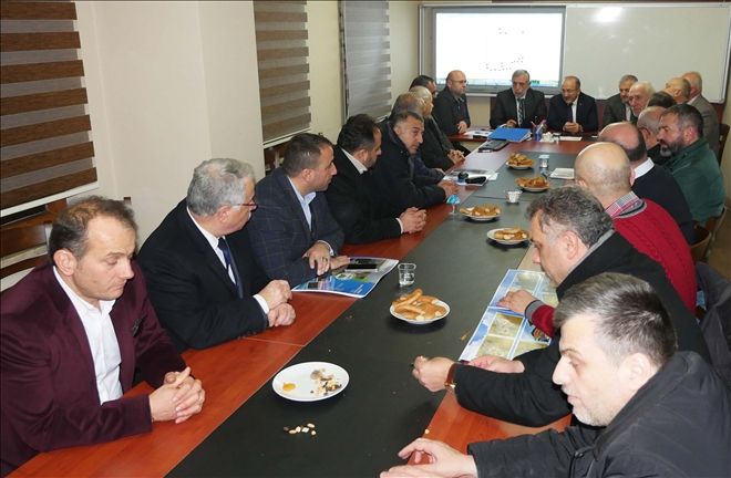 Başkan Gümrükçüoğlu ANADER yönetim kurulu toplantısına katıldı
