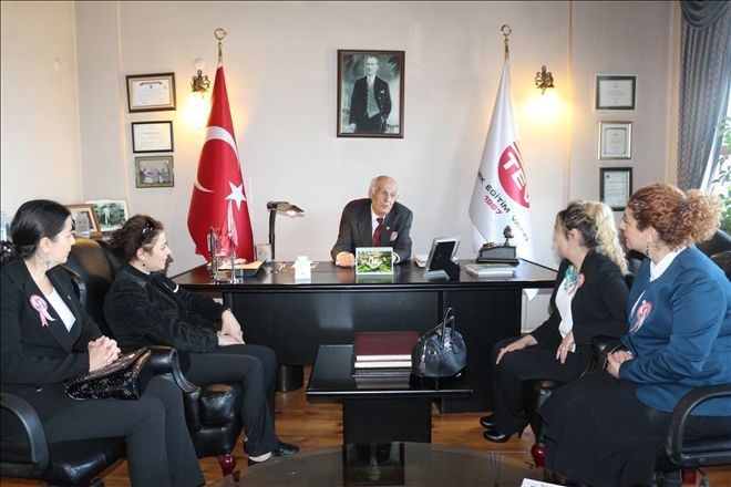 Gönüllülerden Türk Eğitim Vakfı Trabzon Şubesi´ne Ziyaret