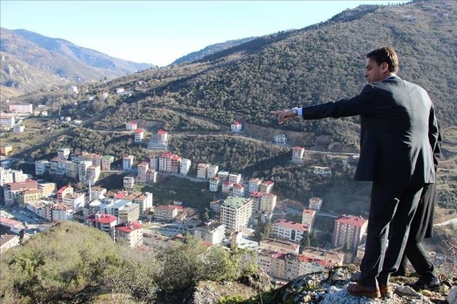 Maçka Belediyesi tarafından yaptırılan Bayraktepe göz kamaştırıyor   