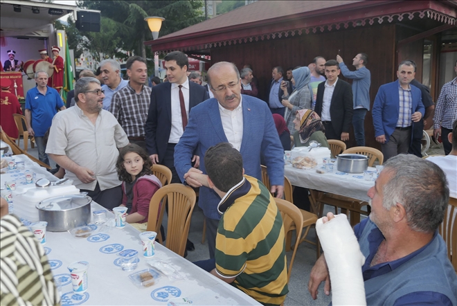 Maçka´da iftar