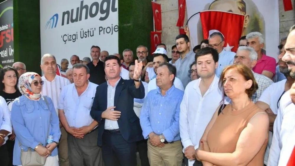 BAŞKAN KAYA GÜRLEDİ; SEN HAİNSİN, ALÇAKSIN 