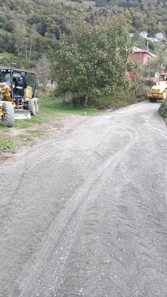 DİKKAYA’DAKİ YOL ÇALIŞMASI BİTTİ 