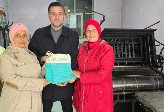 HASENE İL BAŞKANLIĞINDAN ANLAMLI ZİYARET