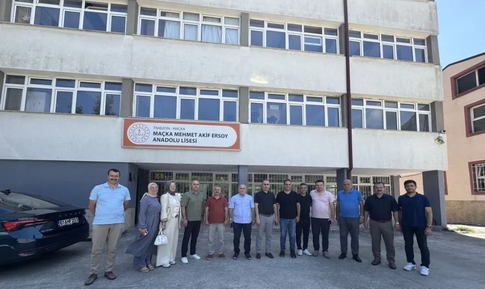 MAÇKA MİLLİ EĞİTİM OKULLARI DENETLEDİ 