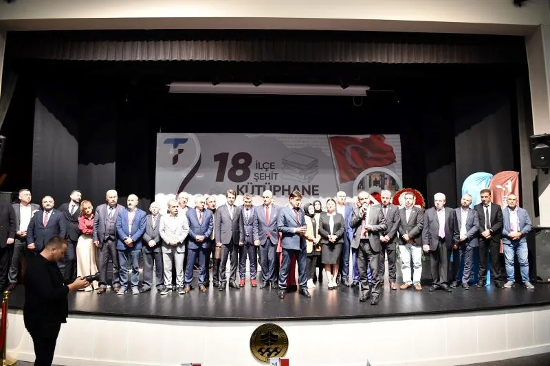 18 İLÇE, 18 ŞEHİT 18 KÜTÜPHANE 