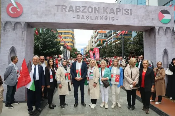 MAÇKA, BÜYÜK ETKİNLİKTE YERİNİ ALDI 