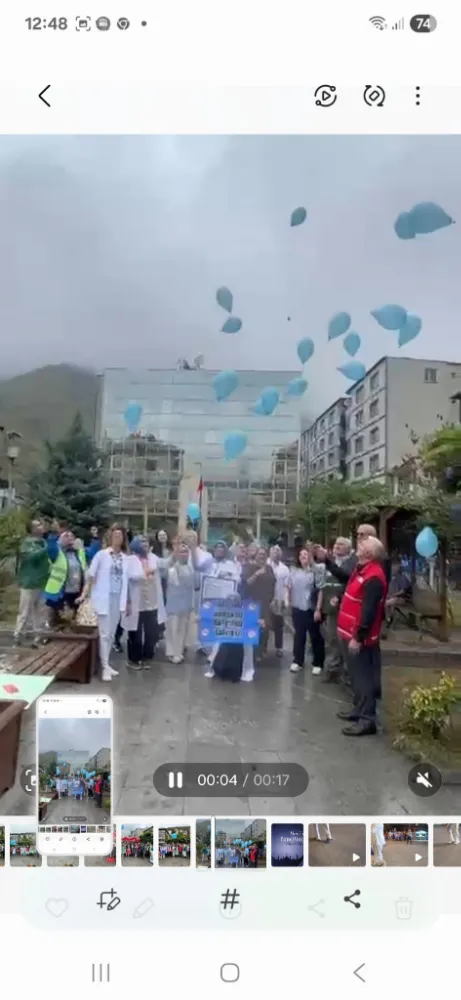 Maçka’da Halk Sağlığı Haftası Etkinlikleri Başladı 